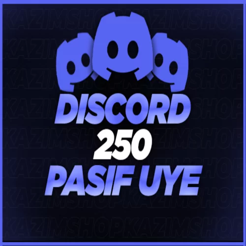  DİSCORD OFFLİNE 250 ÜYE  RESİMLİ